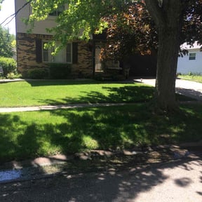 grass maintenance by Tuck's Lawn and Snow Services reviewed on May 29, 2025
