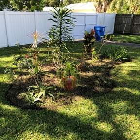 Flower Bed Weeding by Fosters lawn and aeration LLC reviewed on August 15, 2025