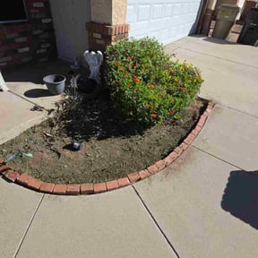 Flower Bed Weeding by Time's lawn care reviewed on April 5, 2024