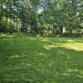 residential landscaping by Hughes inc. reviewed on August 21, 2025