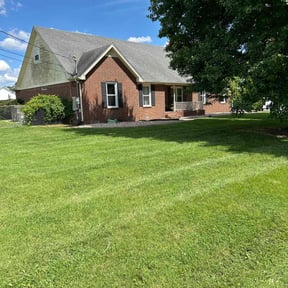 residential landscaping by Robinson lawn care reviewed on August 15, 2025