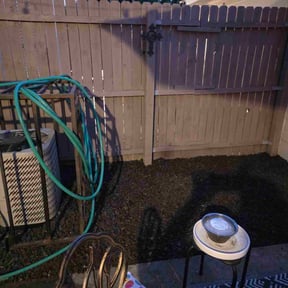 Mulching by Swayze&#039;s landscaping services reviewed on October 24, 2025