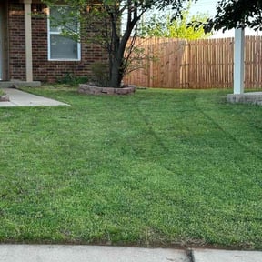 yard maintenance by Oklahoma's Best Lawn Care reviewed on August 21, 2025