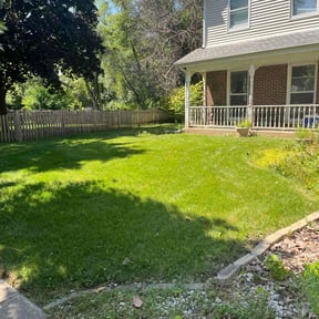 yard care by GAMA Lawn Care Services reviewed on August 18, 2025