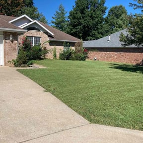 landscaping by A Handyman and Mowing Company reviewed on August 14, 2025
