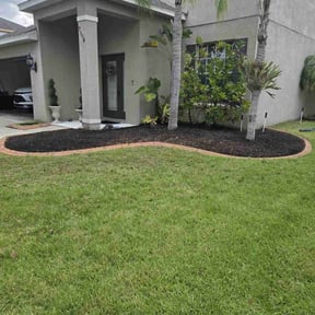 Mulching by AG lawn service reviewed on August 20, 2025
