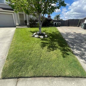 landscape maintenance by Jim&#039;s Lawn Service reviewed on April 23, 2024