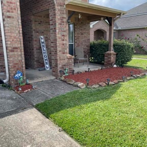 residential landscaping by Crawford Outdoor Services LLC reviewed on May 3, 2024