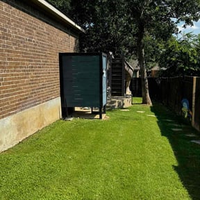 yard work by A man and his mower reviewed on August 16, 2025