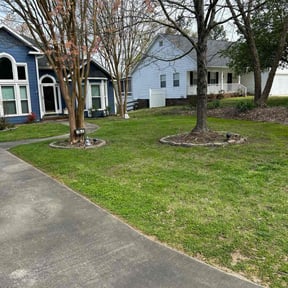 residential landscaping by Robert&#039;s Lawn Care reviewed on November 26, 2025