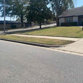 lawn maintenance by S&S Landscaping.. reviewed on October 9, 2023