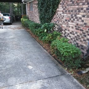 Bush Trimming by J's Lawn and Landscaping reviewed on August 21, 2025