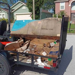 Junk Removal by Now or later lawn care reviewed on September 9, 2025