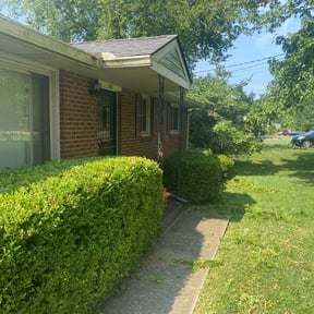 Bush Trimming by Garrett's lawn service reviewed on August 17, 2025