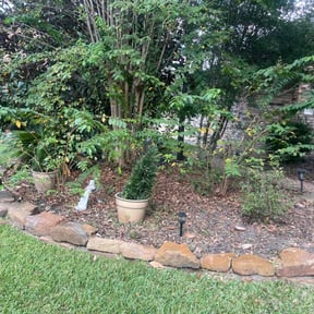 Flower Bed Weeding by R&amp;B Lawn care 470-219-3185. reviewed on November 19, 2025