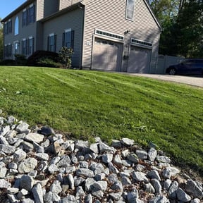 residential landscaping by Gifted Hands Land and Lawn Care reviewed on August 21, 2025