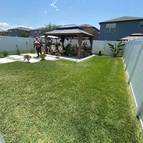 yard maintenance by Mcqueens lawn care reviewed on August 16, 2025