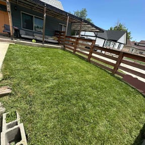 yard care by Robbyns lawn service reviewed on August 19, 2025