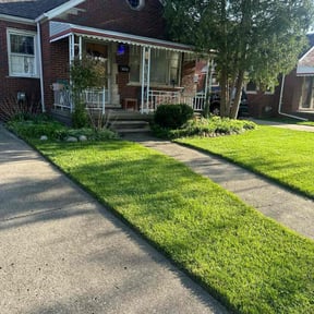 yard maintenance by Locked in Lawn Care Services reviewed on August 17, 2025