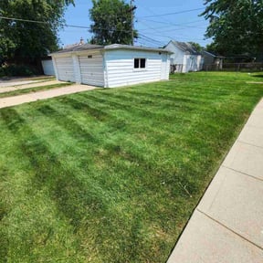 residential landscaping by D&D Reliable Services LLC reviewed on August 18, 2025