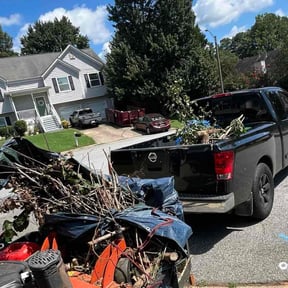 Junk Removal by Aguilar Landscaping  reviewed on April 1, 2025