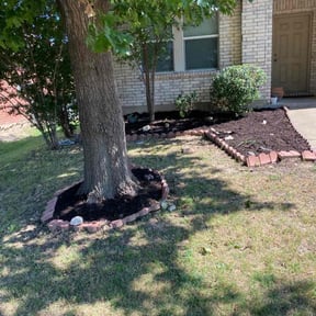Mulching by J.C. Lawn Service reviewed on August 21, 2025