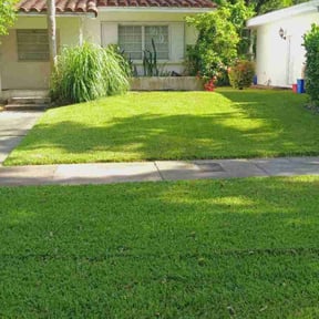 grass cutting by Not your morning Lady Lawncare and junk removal reviewed on August 15, 2025