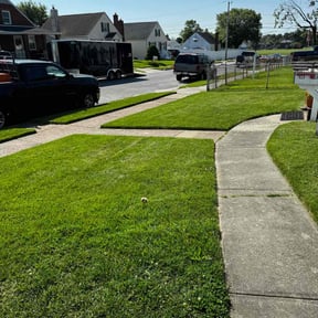 landscaping services by "It's Just Grass" , lawn care/landscaping reviewed on August 18, 2025