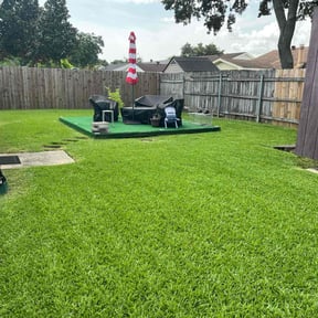 yard maintenance by Supaman lawncare reviewed on August 16, 2025