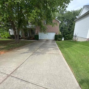 residential landscaping by Cut-n-Go  lawn maintenance reviewed on August 15, 2025