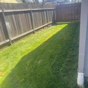grass maintenance by Dixon Lawn Services reviewed on April 20, 2025