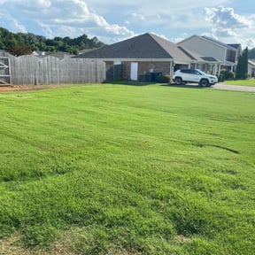 residential landscaping by Mowing edge reviewed on November 27, 2025