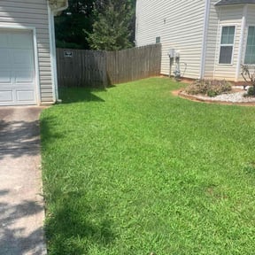 yard service by Jared and sons reviewed on August 15, 2025