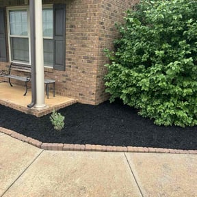 Mulching by A&G Lawn Service reviewed on August 15, 2025