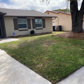Leaf Removal by LaserEdge mowing and Landscaping reviewed on August 19, 2025