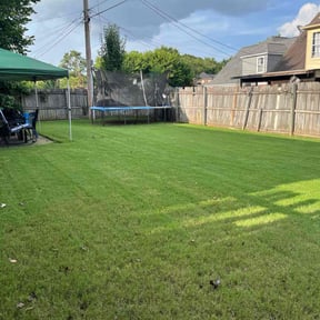 residential landscaping by Knight and sons lawn care reviewed on August 21, 2025