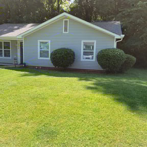 Bush Trimming by J & A lawn Maintenance LLC reviewed on August 15, 2025