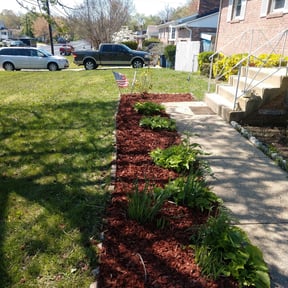 Flower Bed Weeding by Jay's Property Management Lawn Tree Service reviewed on August 14, 2025