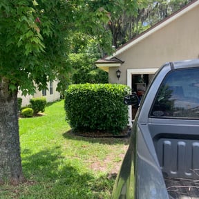 Bush Trimming by Manuel's lawn care reviewed on August 16, 2025