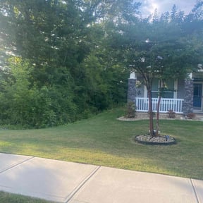 landscaping services by Zenon&#039;S lawn care and junk  removal reviewed on April 10, 2025