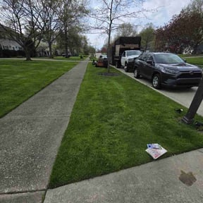 grass cutting by Cricket Mowing Services LLC reviewed on April 20, 2024