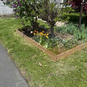 Flower Bed Weeding by J&amp;L lawn&amp; landscape reviewed on May 10, 2026