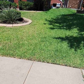 residential landscaping by Hurst Lawn and Labor Services reviewed on August 15, 2025