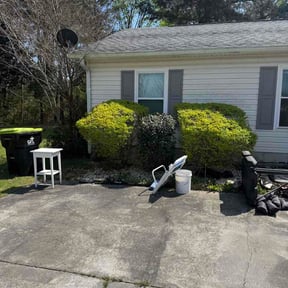 Bush Trimming by K&amp;R Lawns service LLC reviewed on August 6, 2026