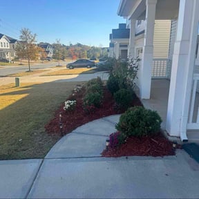 Mulching by Highly Favored Lawn Care reviewed on November 6, 2025