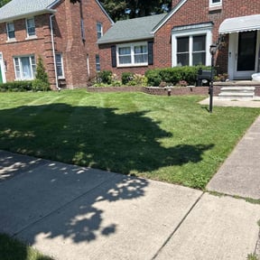 grass cutting by Hughey&#039;s Landscaping and Snow Removal LLC reviewed on June 9, 2025