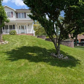 residential landscaping by 3B Landscaping. reviewed on August 21, 2025