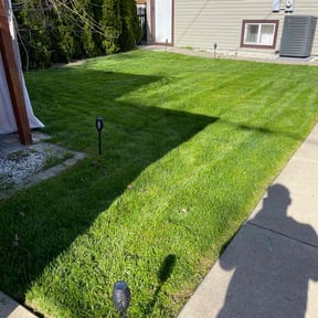 lawn care by Arocho Landscaping  reviewed on August 19, 2025
