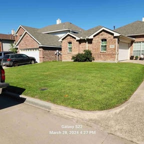 grass maintenance by GB lawn service reviewed on August 15, 2025
