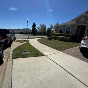 residential landscaping by Amby's Lawn Service reviewed on August 16, 2025